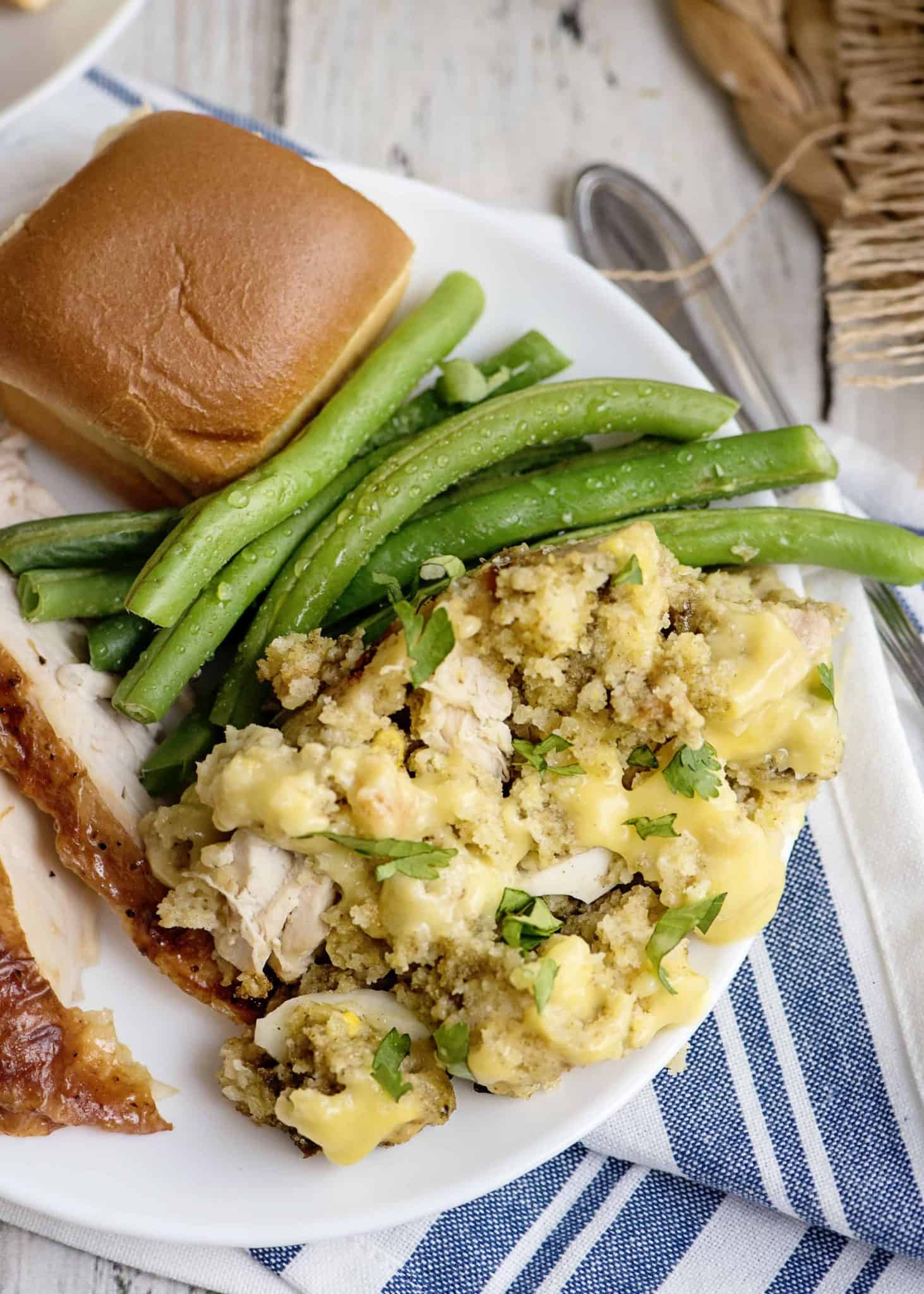 Crock Pot Dressing With Cornbread - Southern Plate