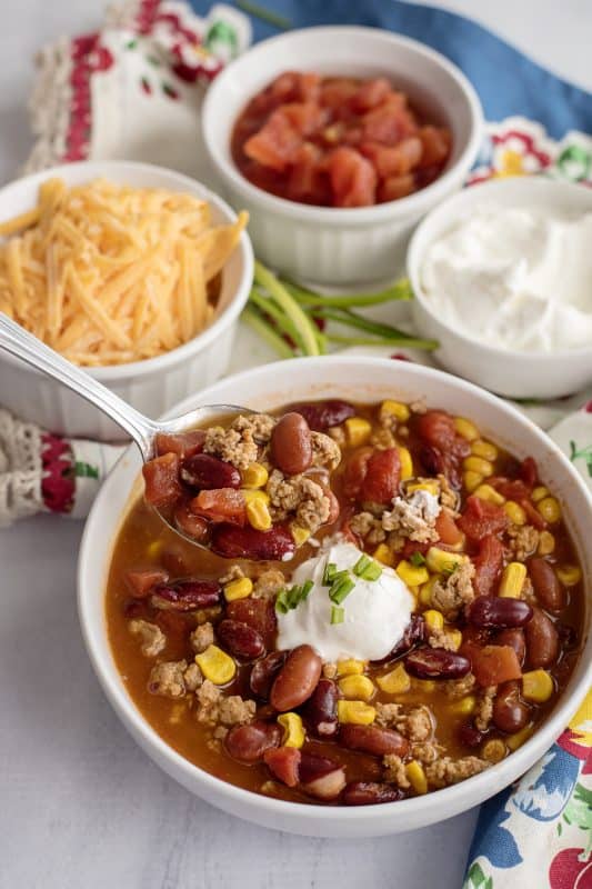 The World's Easiest Taco Soup