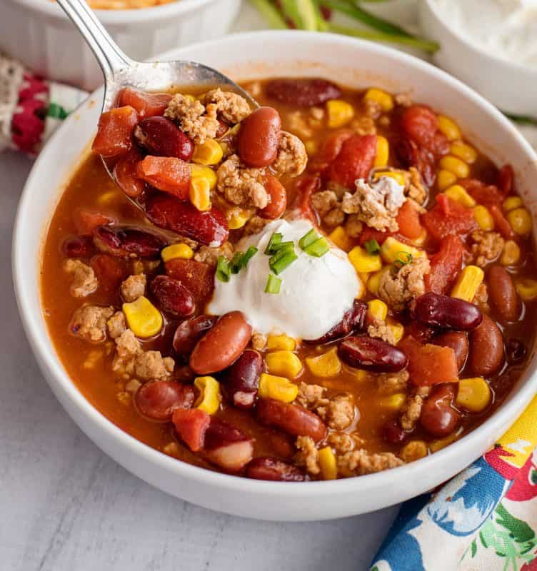 Easy Taco Soup ~ Bags To Dishes~ - Southern Plate