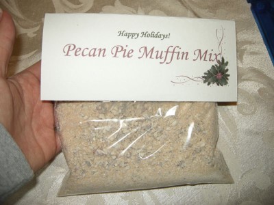 Pecan pie muffin mix