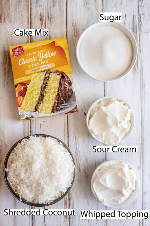 Coconut Poke Cake - Southern Plate
