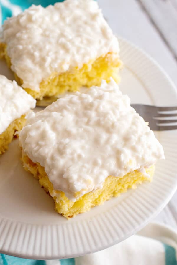 Coconut Poke Cake - Southern Plate