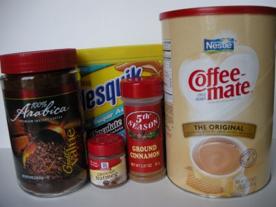 Cappuccino mix ingredients