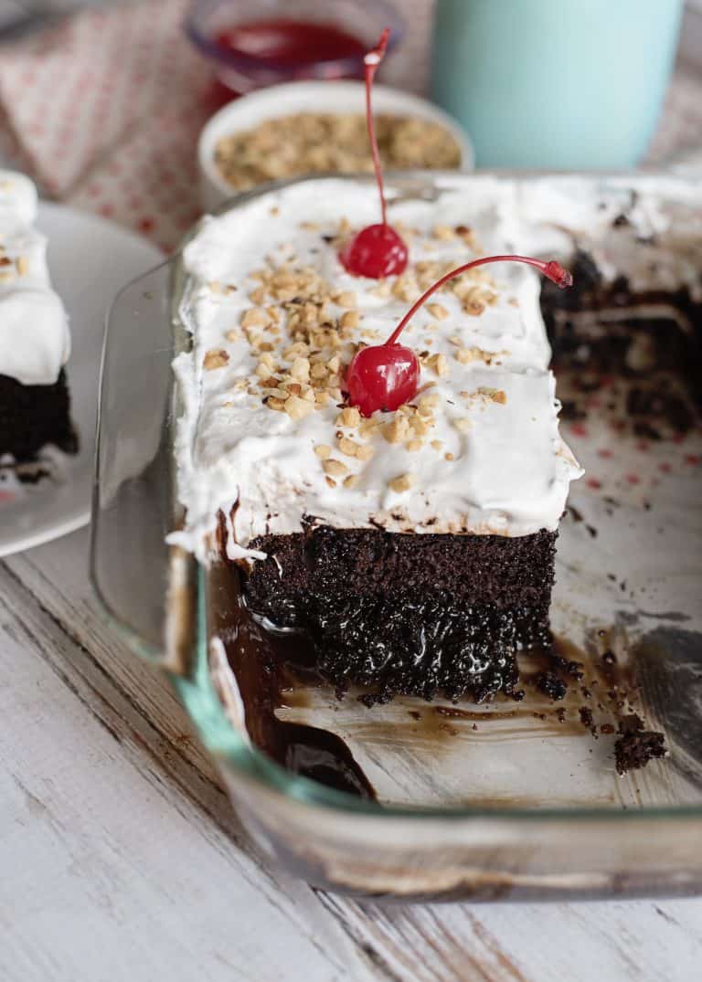 Chocolate Sundae Cake - Southern Plate