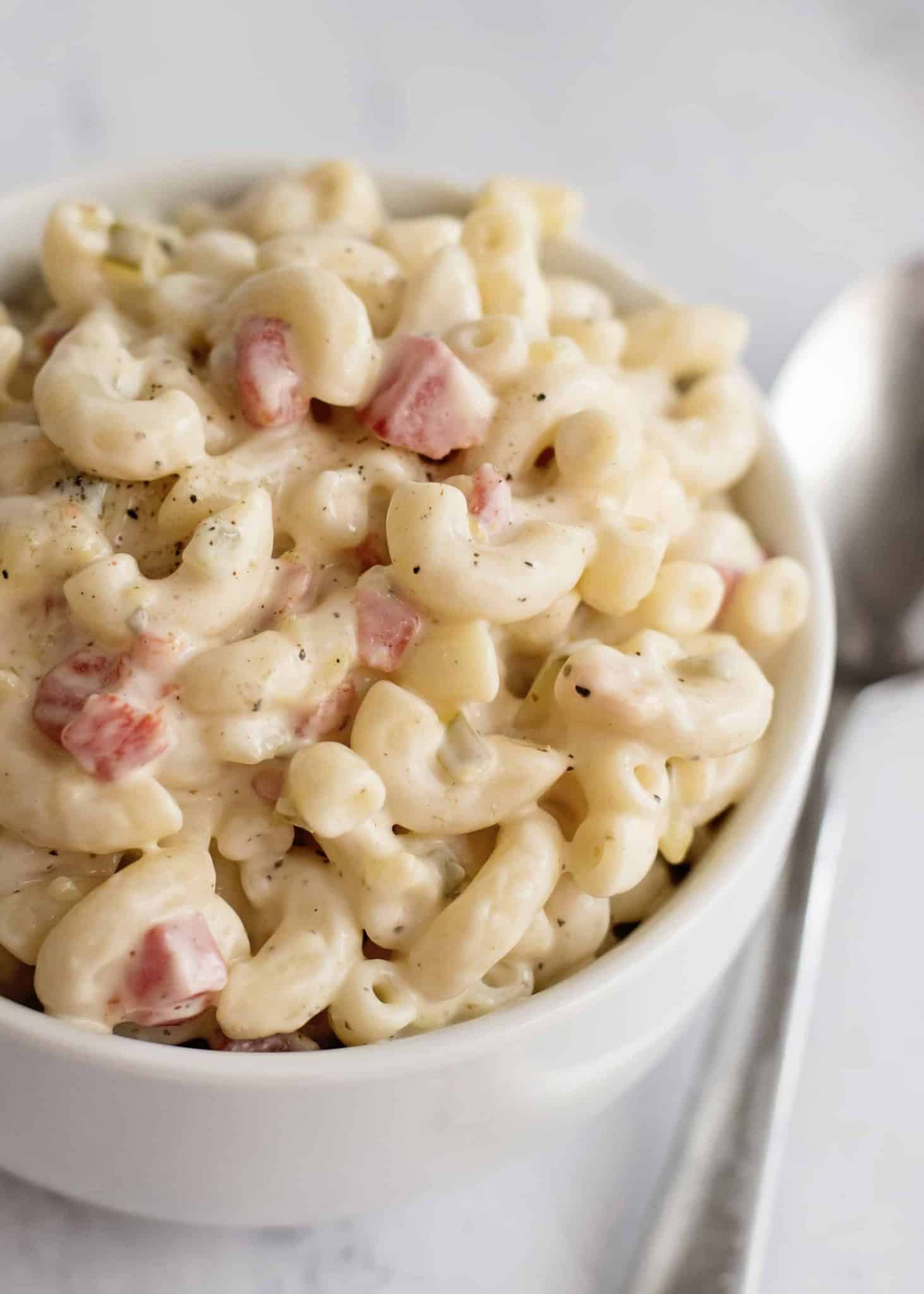 Old-Fashioned Macaroni Salad - Southern Plate