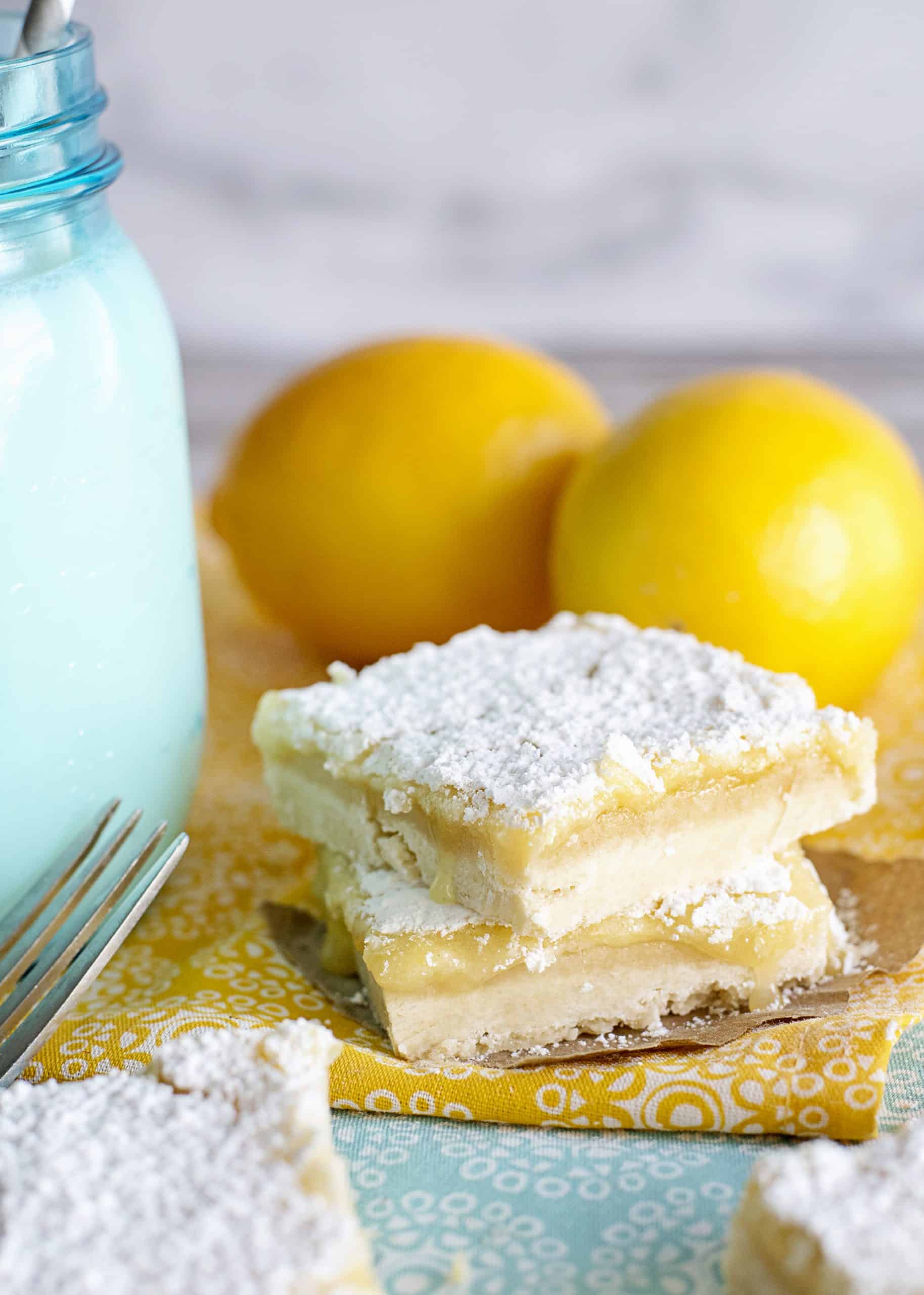 Lemon zest bar