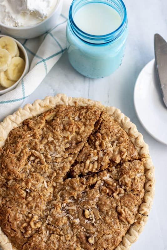 slice of sawdust pie