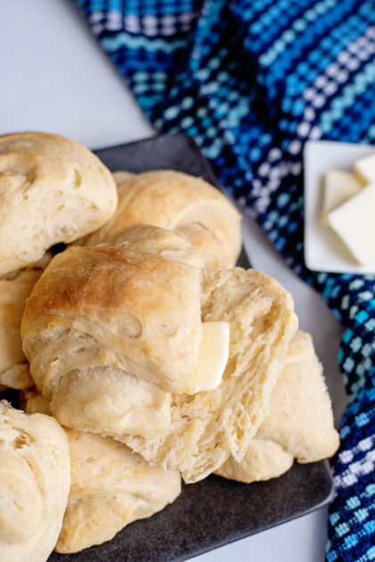 Easy Yeast Rolls for Beginners (2 secret ingredients!) - Garnish with Lemon