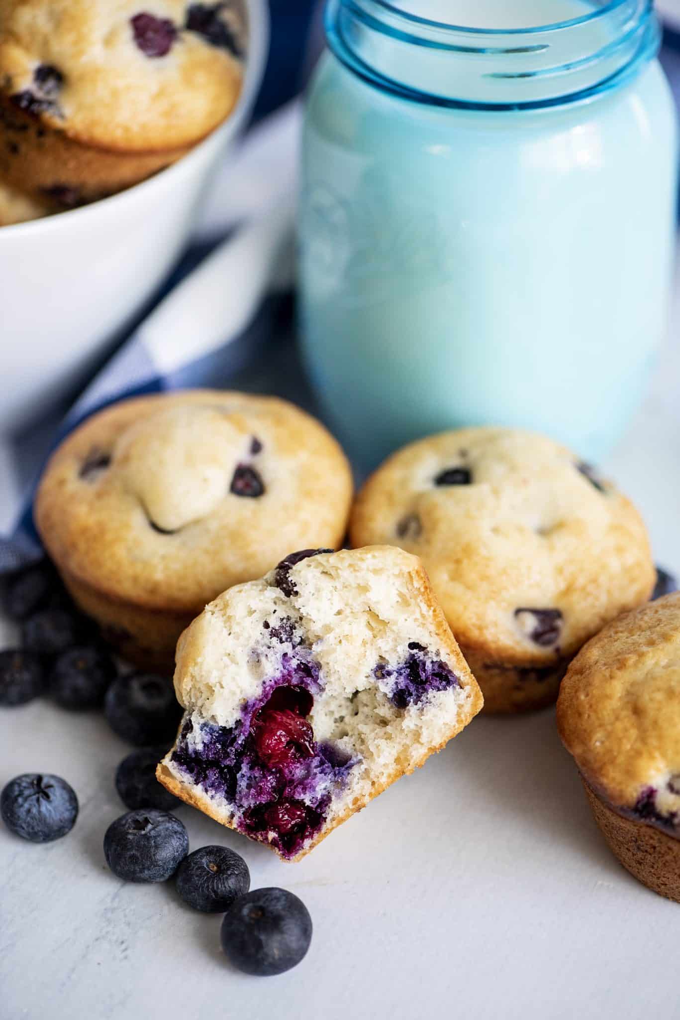 Bisquick Blueberry Muffins On A Budget - Southern Plate