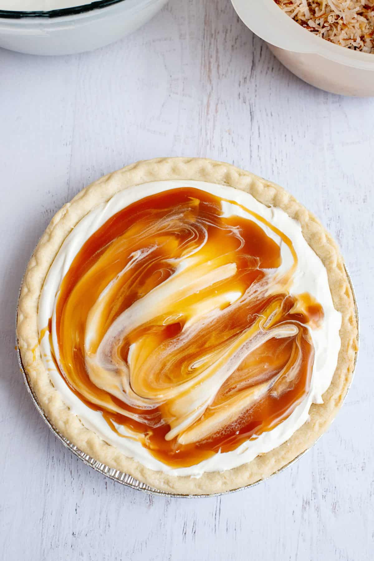 caramel layer