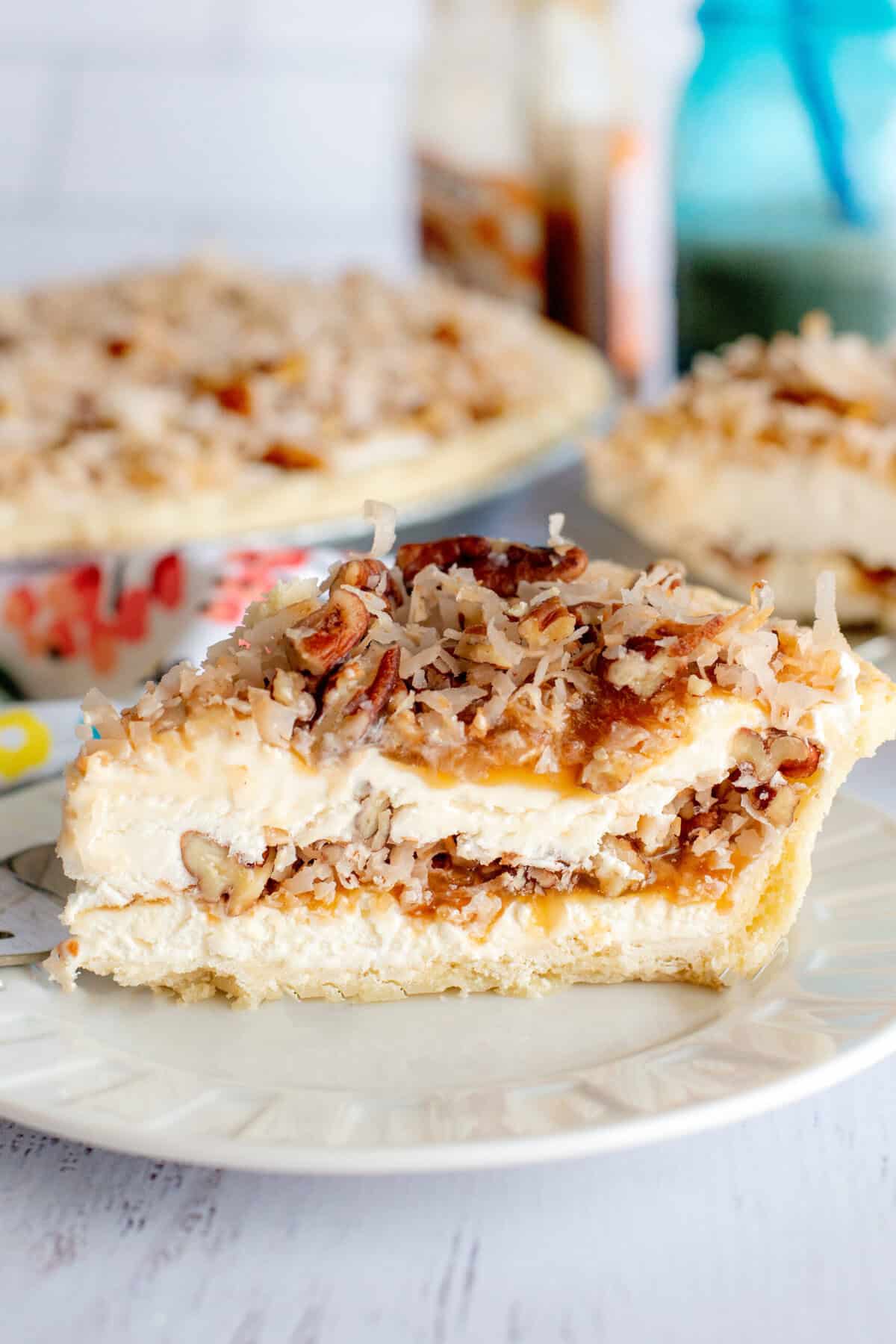 coconut caramel pie