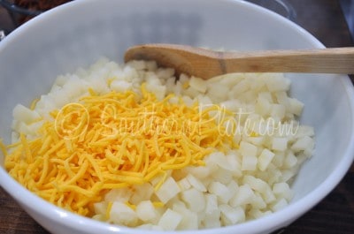 Add cheese to bowl.