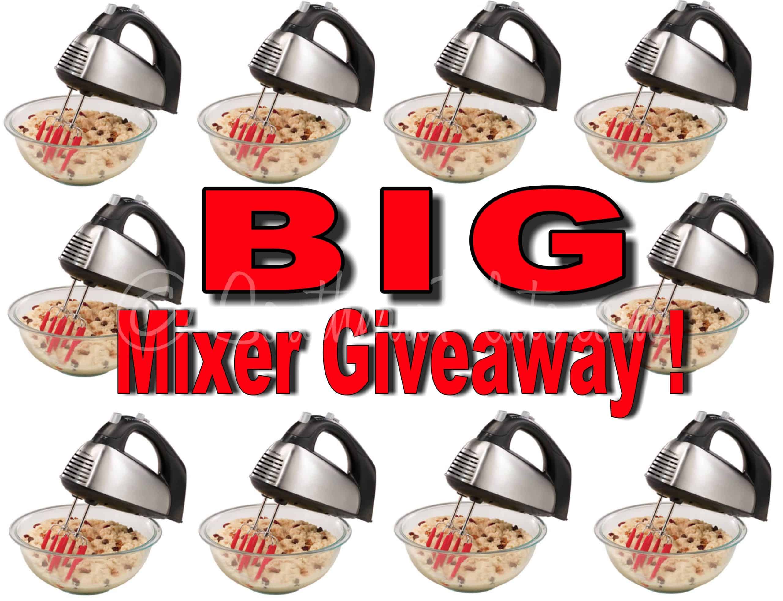 BIG Mixer Giveaway – 10 Winners!