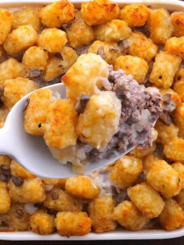 Beef Tater Tot Casserole Recipe