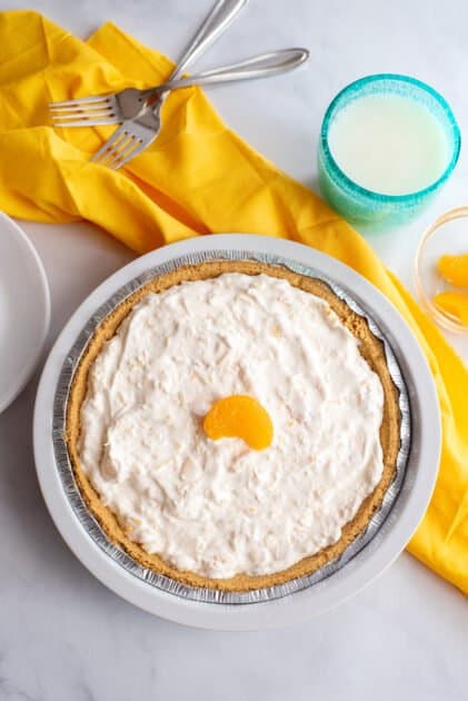 Mandarin orange pie