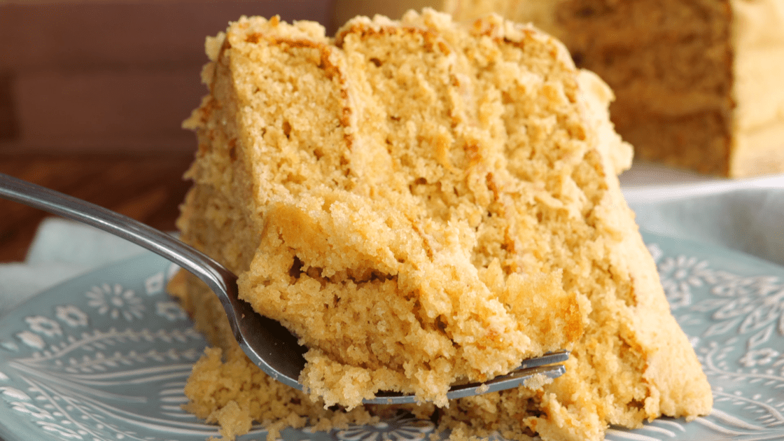 Peanut Butter Cake with Peanut Butter Frosting - Southern Plate