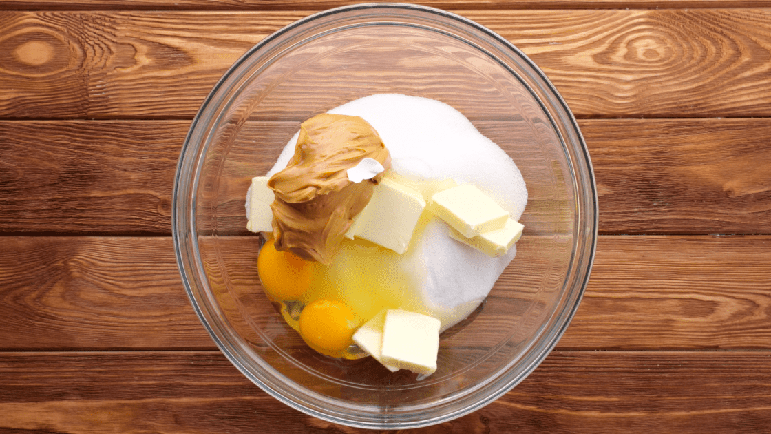 Place eggs in mixing bowl.