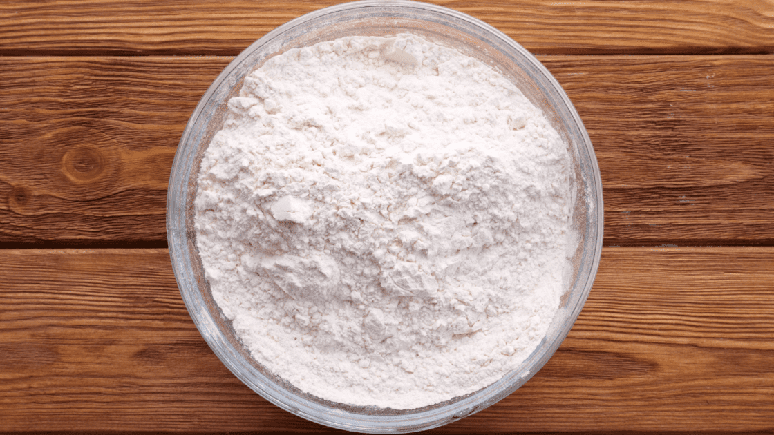 In a separate bowl, combine the self-rising flour with baking soda.