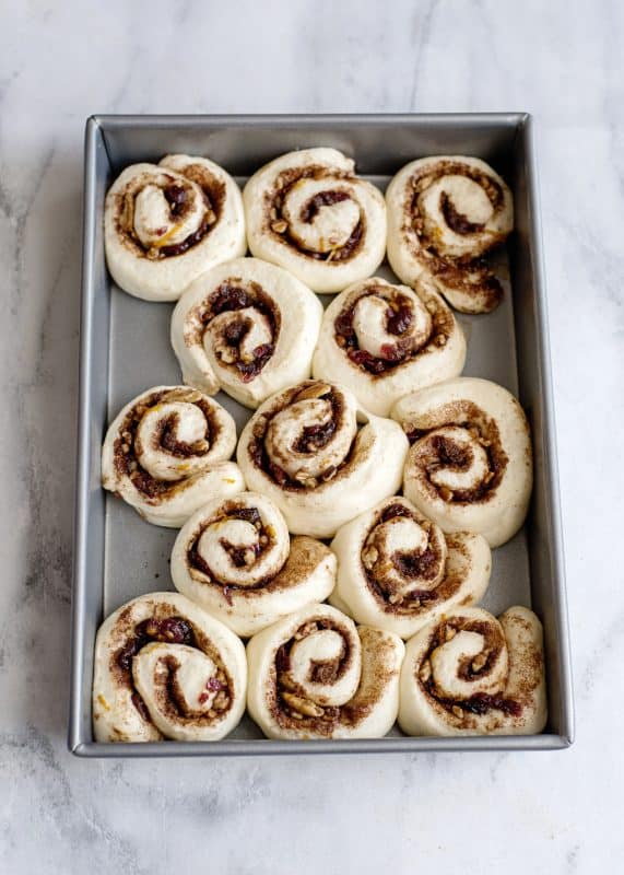 Baked Stuffed Cinnamon Rolls