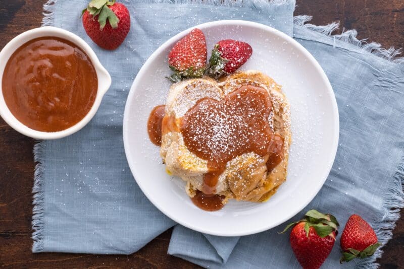 Easter brunch: French toast.