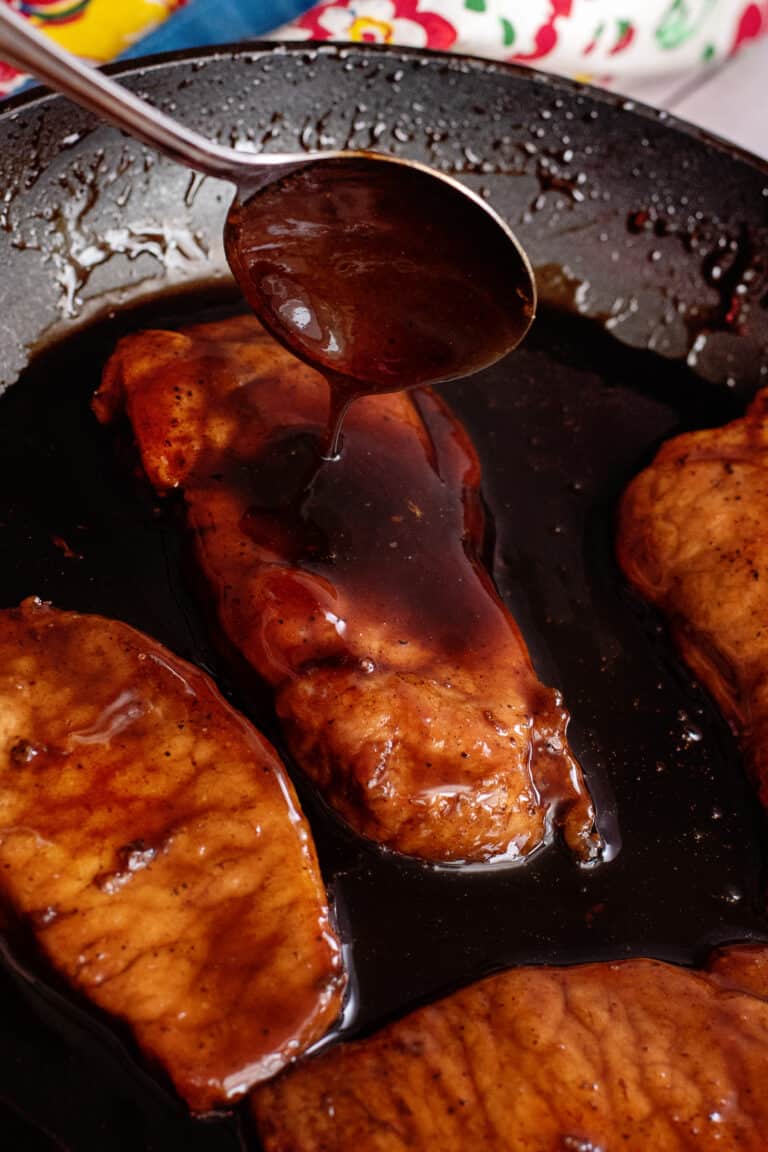 Maple Glazed Pork Chops Southern Plate   DSC 8853 768x1152 