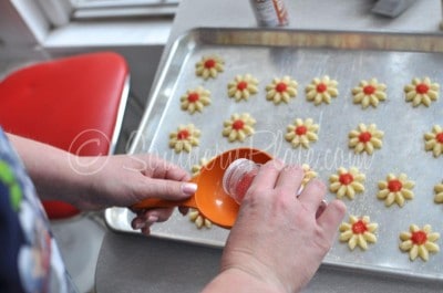 Decorating Spritz Cookies