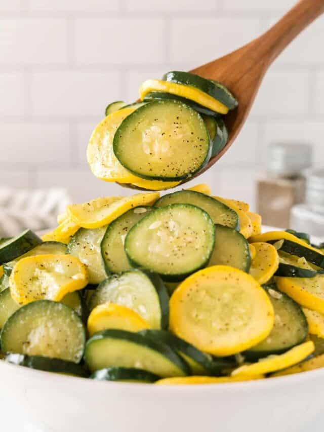 Simple Zucchini and Squash