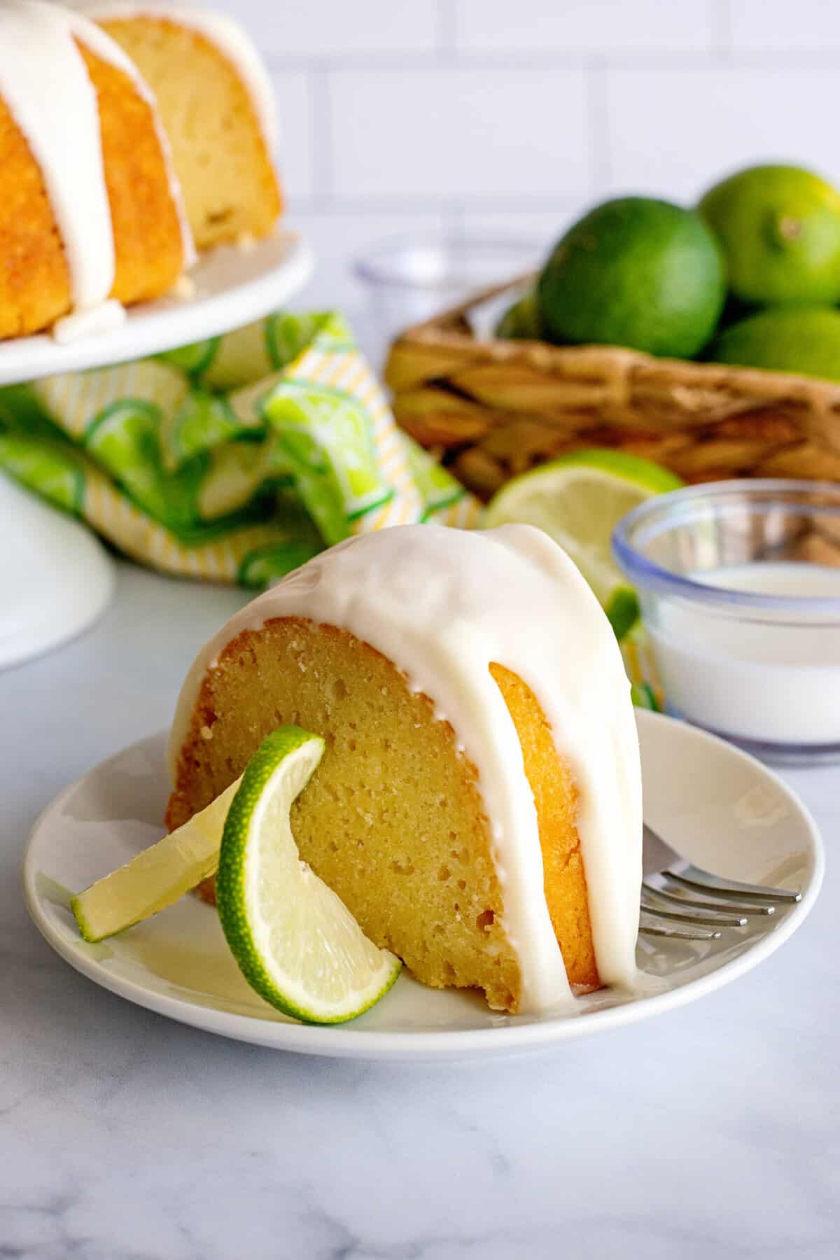 buttermilk lime pound cake