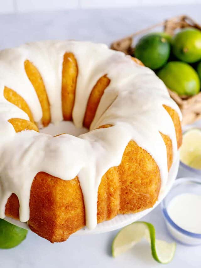 Buttermilk Lime Pound Cake