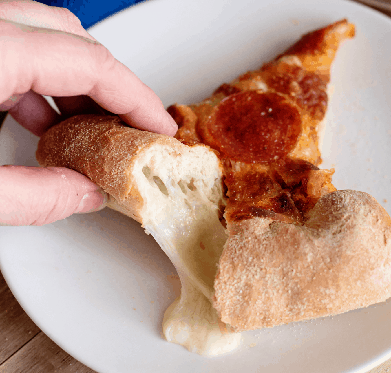 Homemade Stuffed Pizza Crust