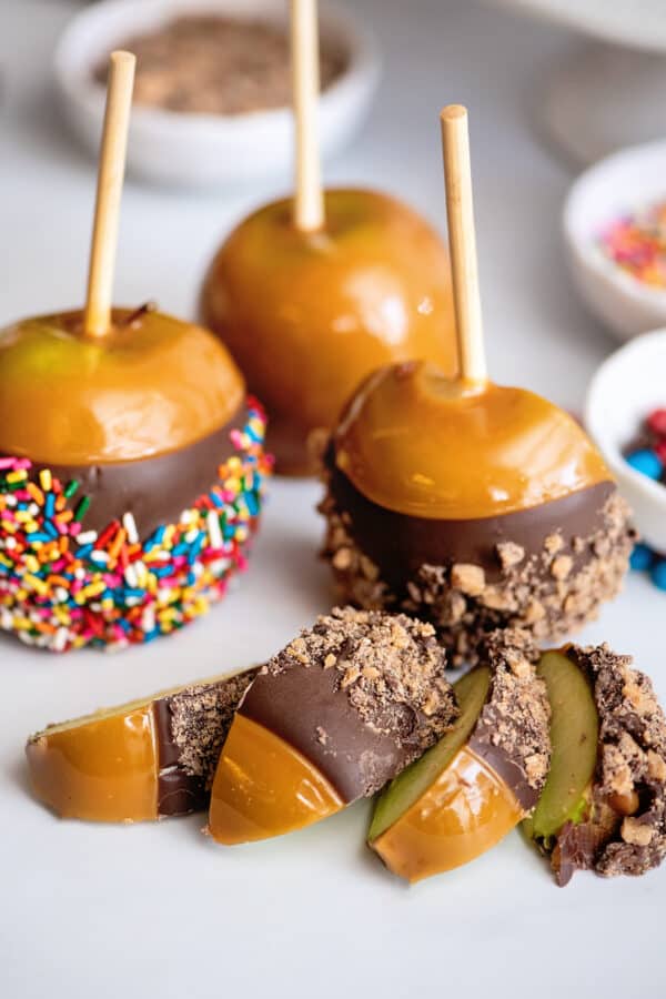 Chocolate Caramel Apples Recipe Southern Plate 