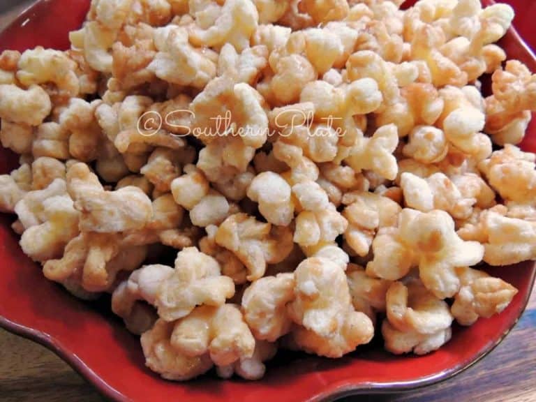 Caramel corn )ho