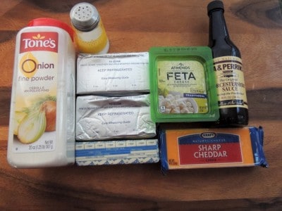 Cheese Ball ingredients