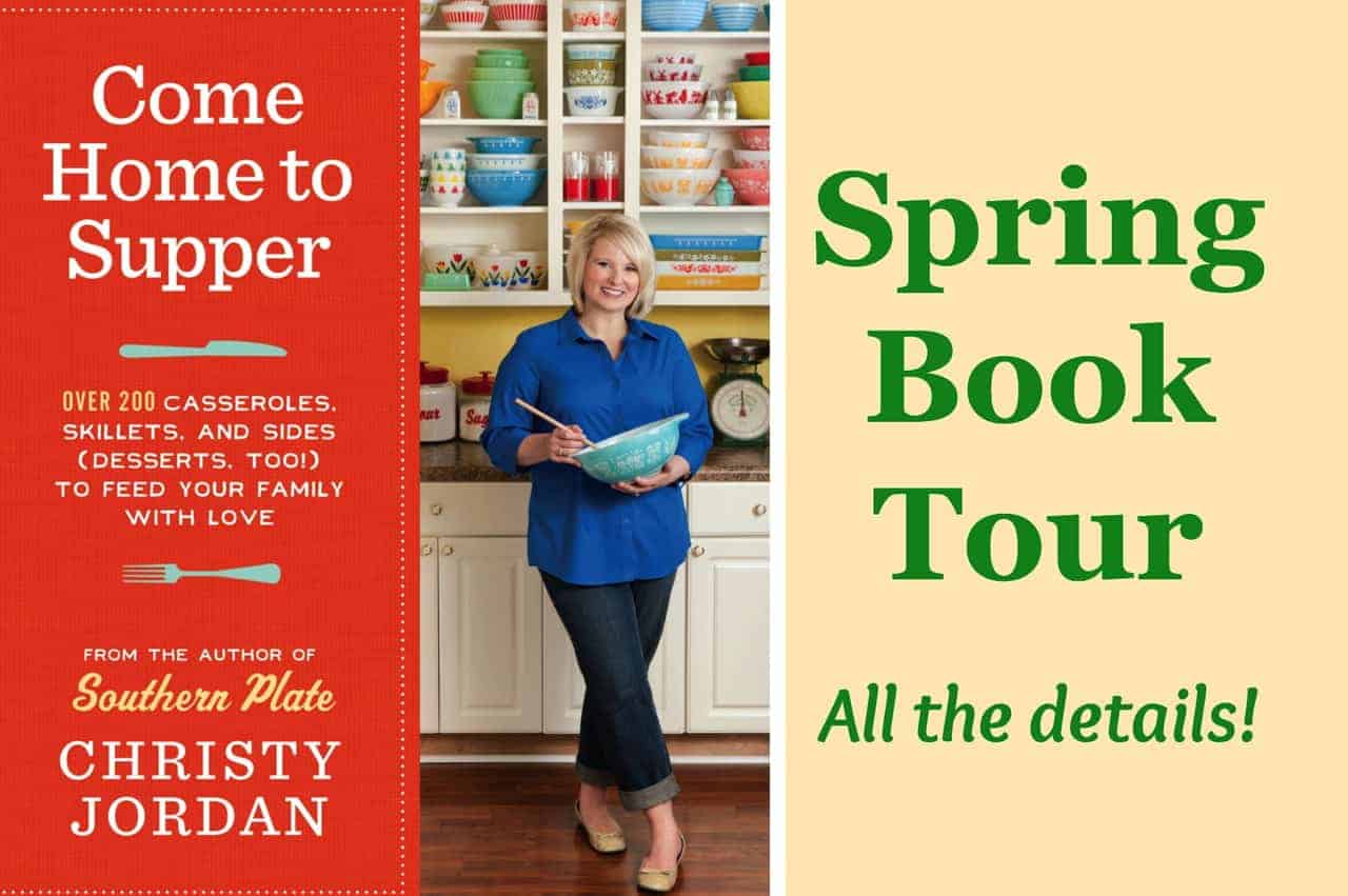 Spring Book Tour for Come Home To Supper