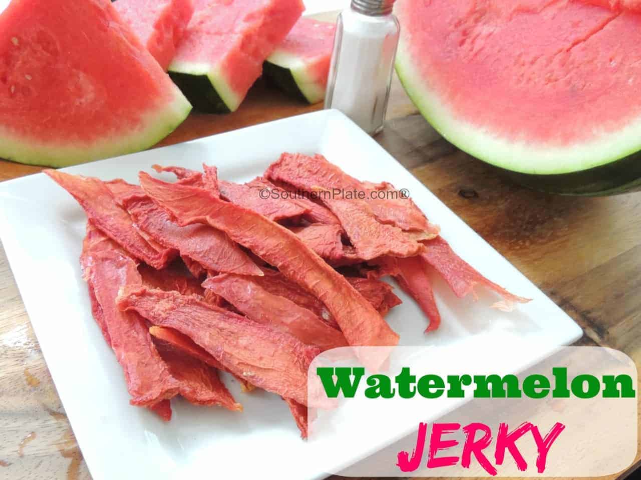 Watermelon Jerky -