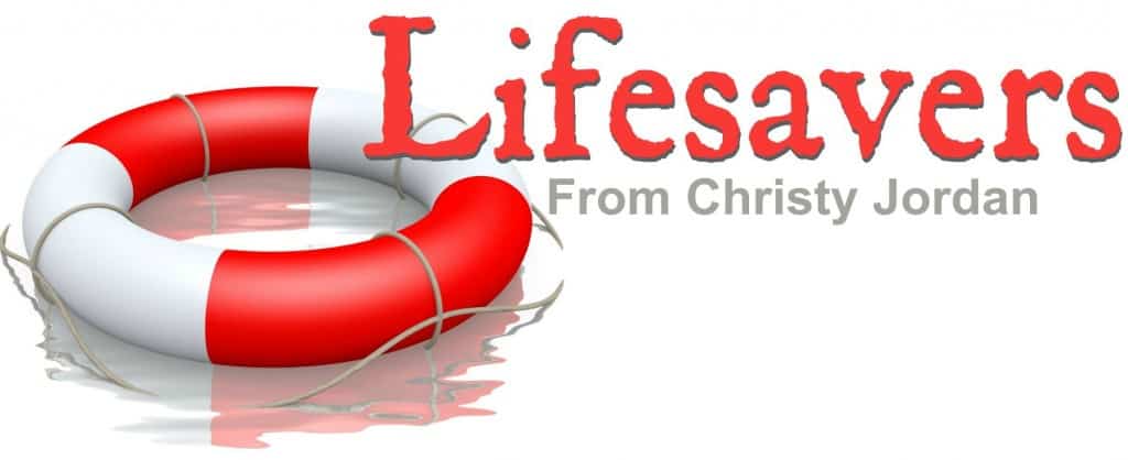 Lifesavers from Christy Jordan