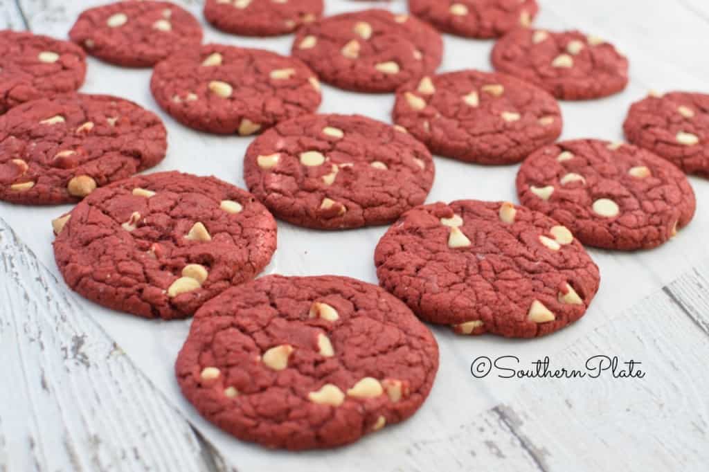 Red Velvet Cookies From Cake Mix