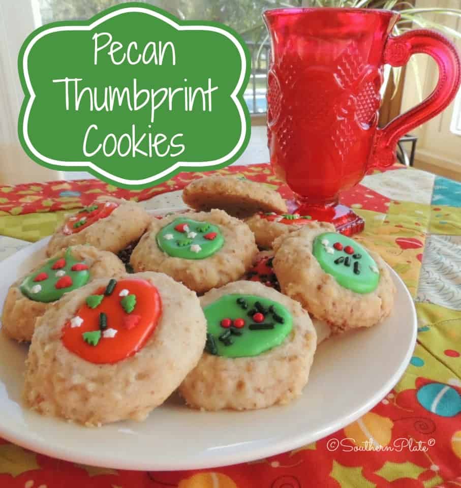 pecan thumbprint cookies (recipes for pecans).