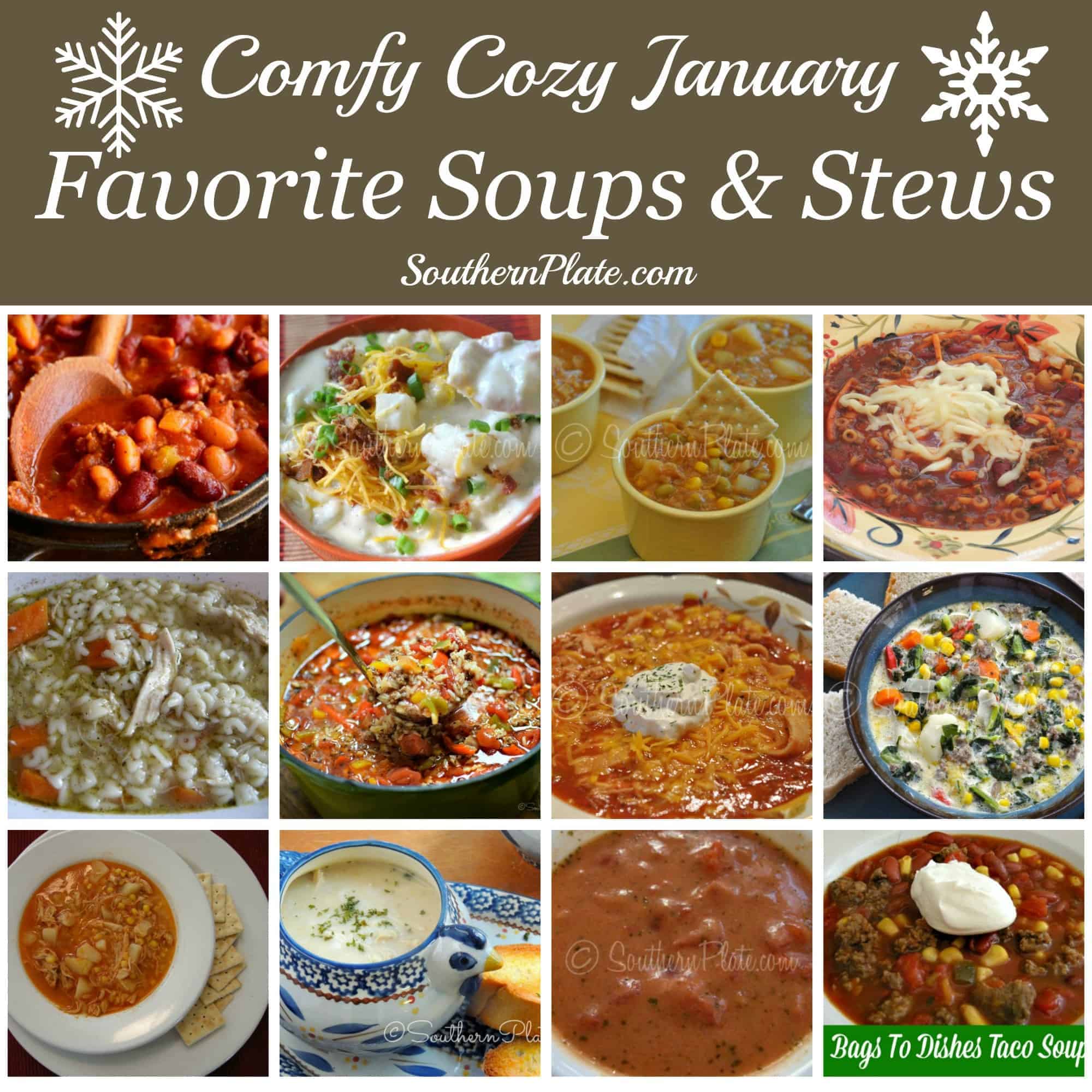 12 Favorite Soups and Stews