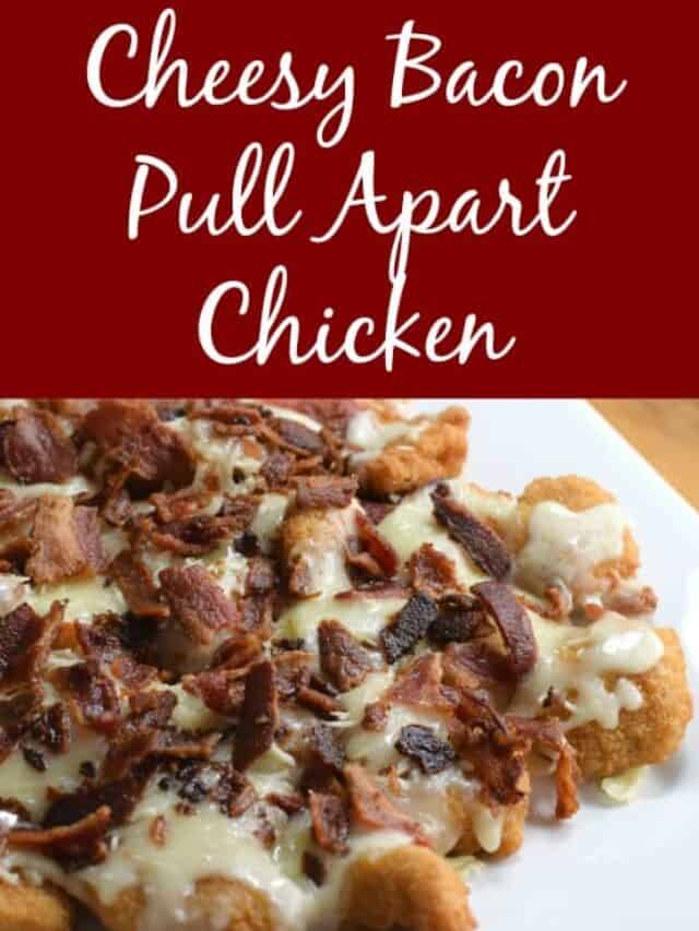 Cheesy Bacon Pull-Apart Chicken Recipe