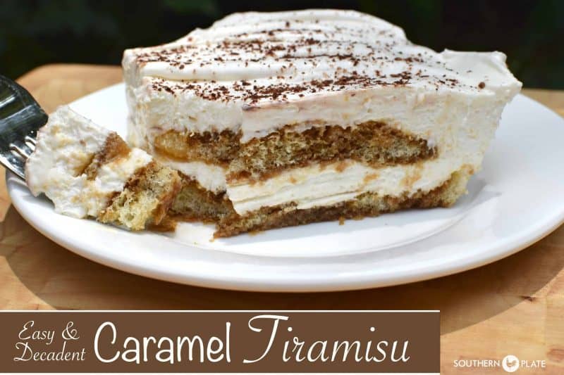 Easy Decadent Caramel Tiramisu (og et enklere liv inde i mit køkken)