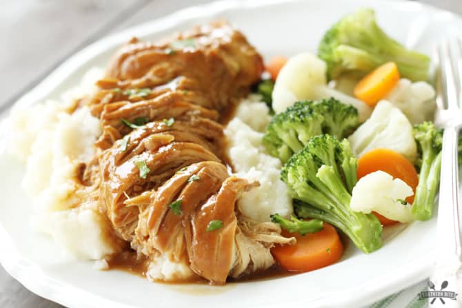 Slow-Cooker-Chicken-and-Gravy