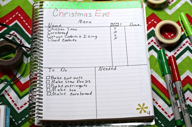 Turn Any Notebook Into The ULTIMATE Christmas Planner - Southern Plate