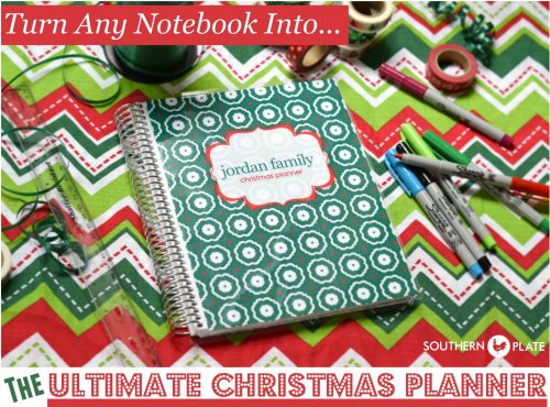 Turn Any Notebook Into The ULTIMATE Christmas Planner! Organization, Setup, Tips, and More!