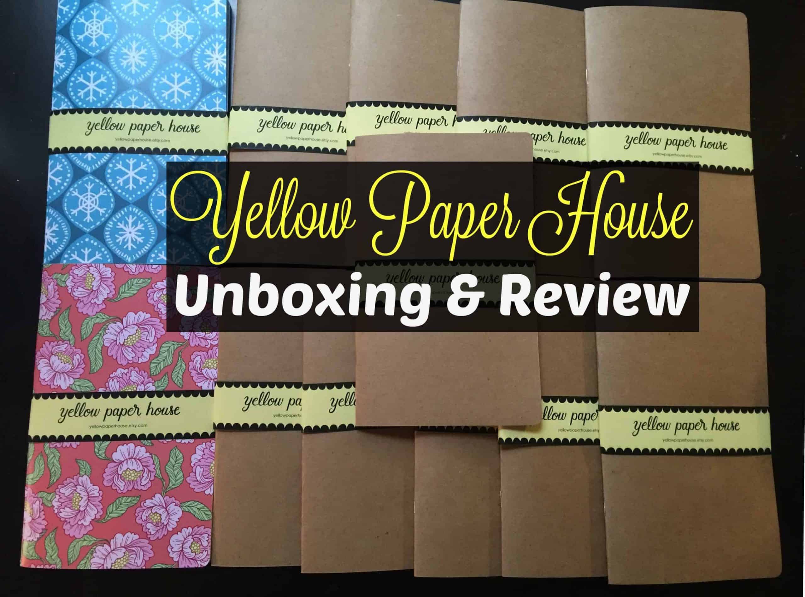 Yellow Paper House Notebook Review