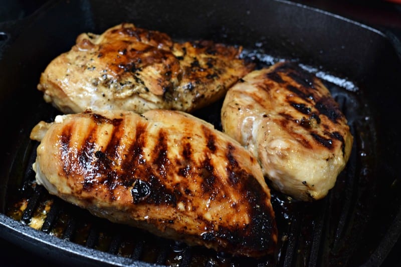 Marinated Grill Pan Chicken