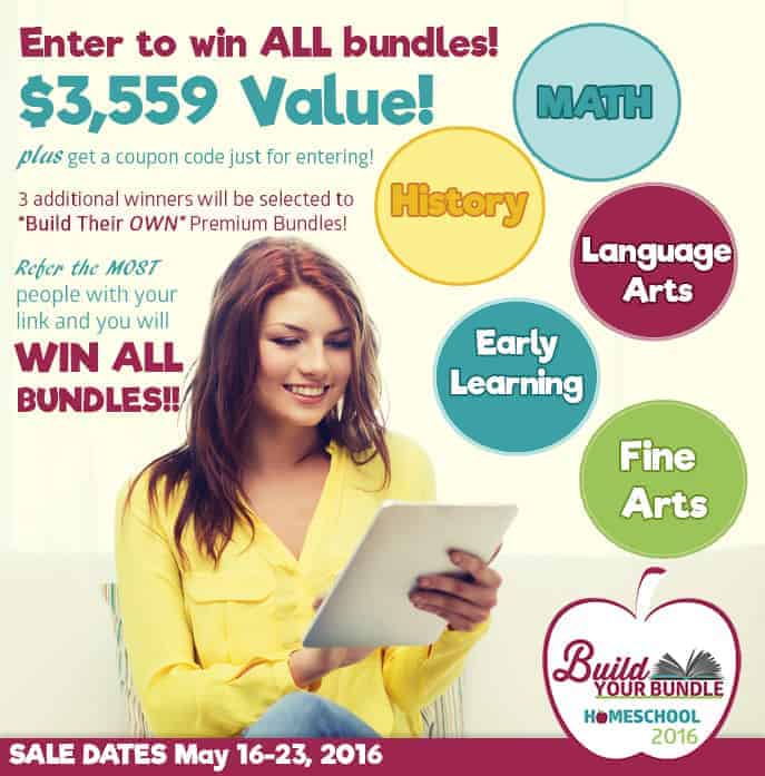 Build Your Bundle Homeschool Curriculum Sale!