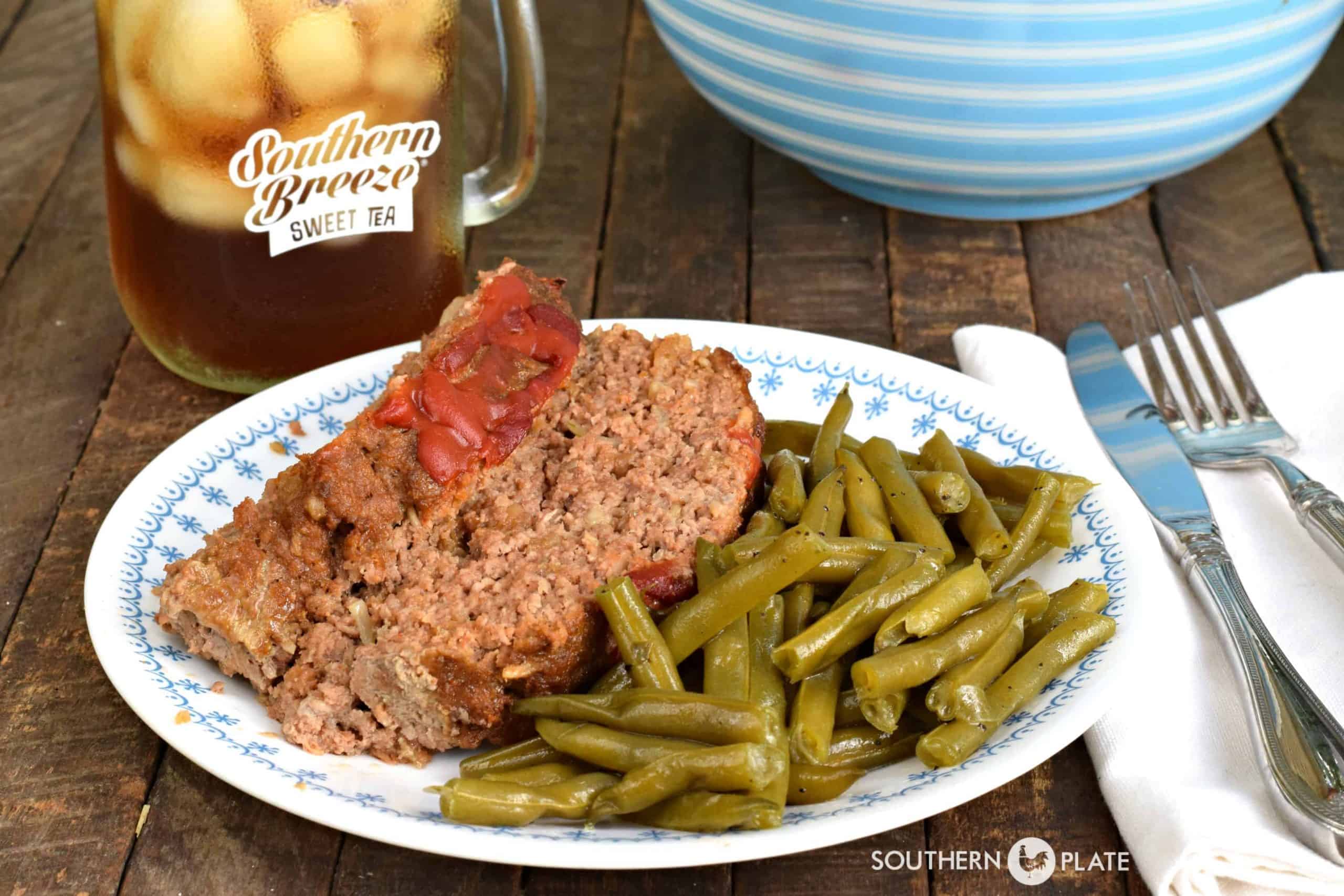 Low Carb Meatloaf & Sweet Tea