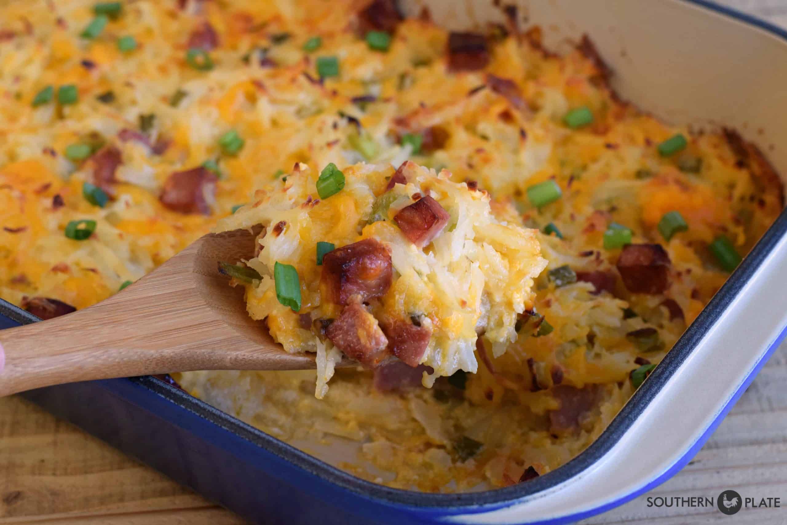 Old Fashioned Hashbrown Casserole - Recipes Dunn Right