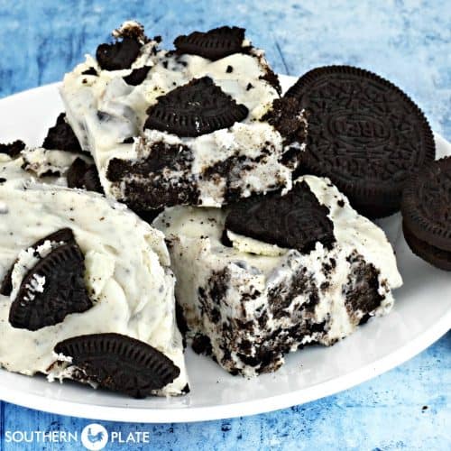 Oreo Fudge (3 Ingredients Only) - Southern Plate